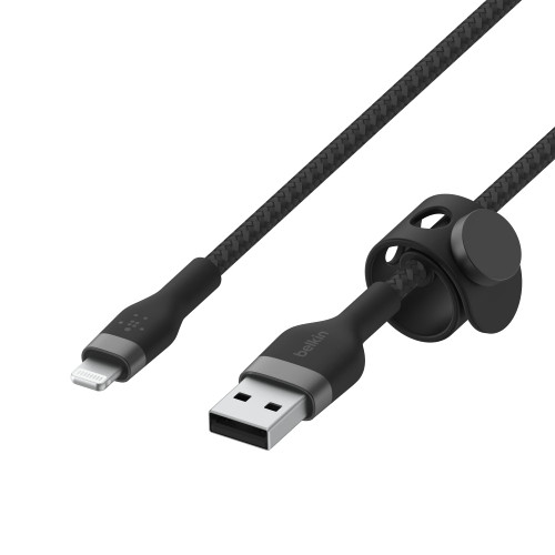 BELKIN BoostCharge Pro Flex USB-A to Lightning Cable - 3 Meters - Black