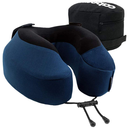 CABEAU Memory Foam Evolution S3 Travel Pillow - Indigo