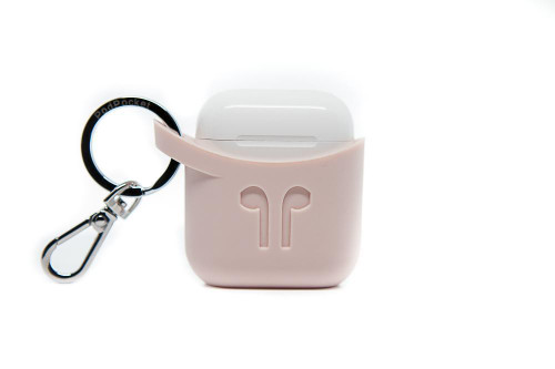 PODPOCKET Silicone Case for Apple AirPods Pink Ash