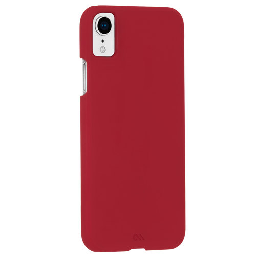 CASE-MATE Barely There Leather For iPhone XR Cardinal
