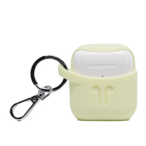 PODPOCKET Silicone Case for Apple AirPods - Scoop Collection - Mellow Yellow