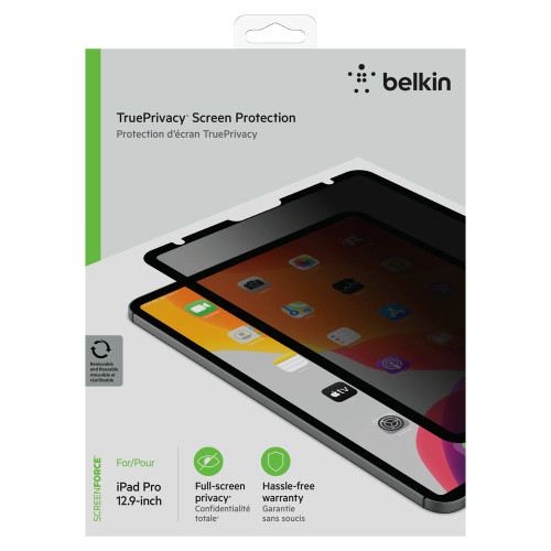 BELKIN ScreenForce TruePrivacy Screen Protection for iPad Pro 12.9 (3rd/4th Gen