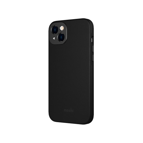 MOSHI iPhone 14 Plus - Napa Case with MagSafe & Cam Cover - Black