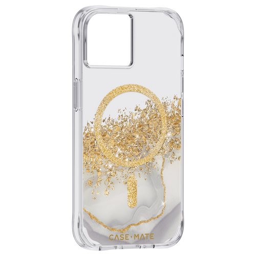 CASE-MATE iPhone 14 - Karat Marble Case with Magsafe - Clear Multi-color