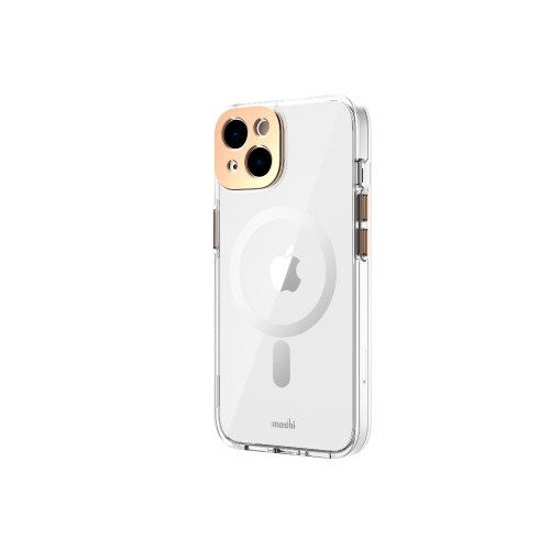 MOSHI iPhone 14 - iGLAZE Case with MagSafe & Cam Cover - Gold