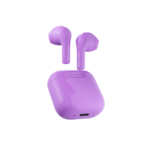 HAPPY PLUGS Joy True Wireless Headphones - Purple