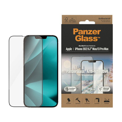 PANZERGLASS iPhone 14 Plus - UWF Anti-Reflective Screen Protector with Applicat