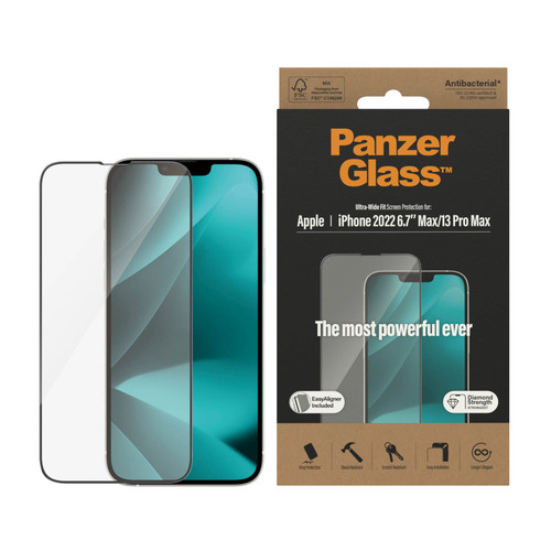 PANZERGLASS iPhone 14 Plus - Ultra-Wide Fit Screen Protector with Applicator -