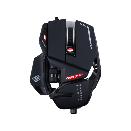 MADCATZ R.A.T 6 Plus - Optical Gaming Mouse - Black-Black / Mice / New