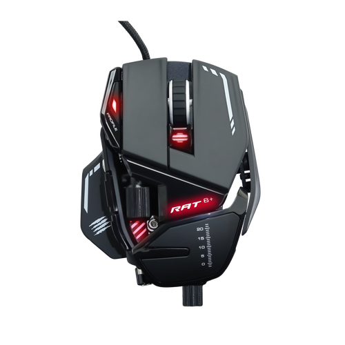 MADCATZ R.A.T 8 Plus - Optical Gaming Mouse - Black-Black / Mice / New