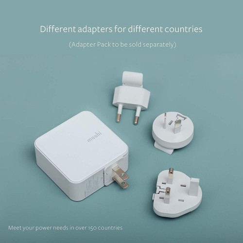 Moshi ProGeo USB-C Wall Charger (42 W, EU) Moshi ProGeo USB-C Wall Charger (42 W, EU)