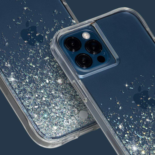 CASE-MATE iPhone 13 Pro - Twinkle Ombre Case Stardust with Micropel amd Antimic