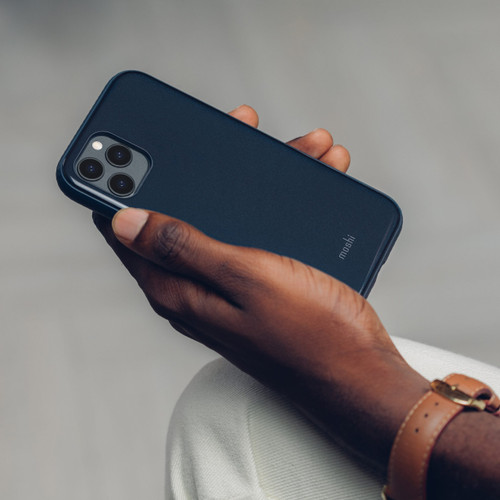 MOSHI iPhone 12 Pro Max - iGlaze Case - Midnight Blue