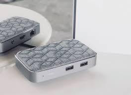 MOSHI Symbus Q Compact USB C Dock with Wireless Charging