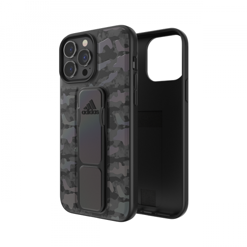 ADIDAS iPhone 13 Pro Max - Camo Grip Case - Black