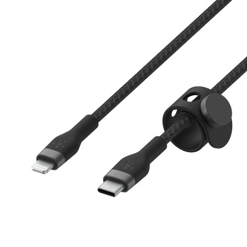 BELKIN BoostCharge Pro Flex USB-C to Lightning Cable - 3 Meters - Black