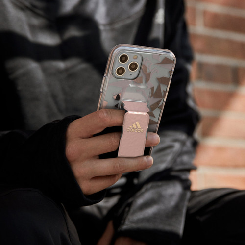 ADIDAS iPhone 12 Mini - Grip Clear Case - Pink Tint-Multi-color / Mobile Cases / New