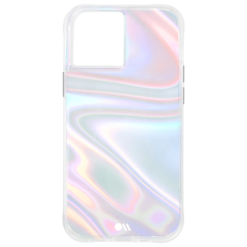 CASE-MATE iPhone 12 Pro Max - Soap Bubble Case - Iridescent w/ Micropel