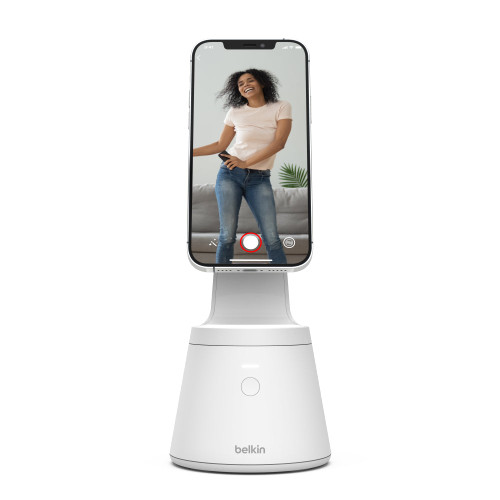 BELKIN Magnetic Phone Mount With Face Tracking - White