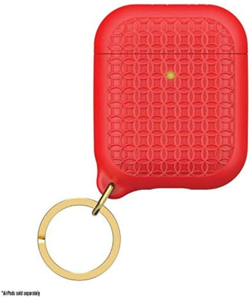 CATALYST Key Ring Case for AirPods 1 & 2 - Flame Red-Red / Airpods Cases / New