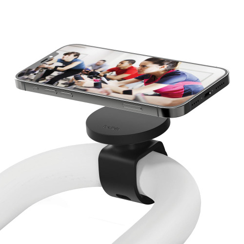 BELKIN Magnetic Fitness Phone Mount For iPhone15/14/13/12 - Black-Black / Pole Mounts / New