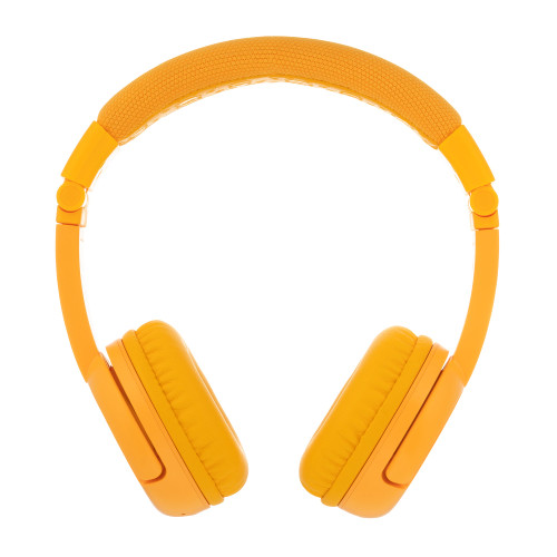 BUDDYPHONES PLAY Plus Wireless Bluetooth Headphones for Kids - Sun Yellow-Yellow / Kids Audio / New