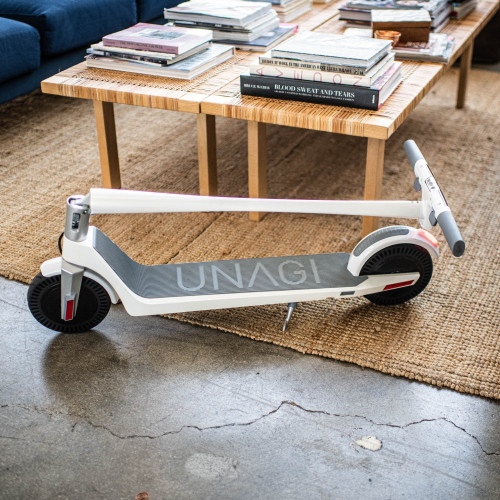 UNAGI Model One E500 Electric Scooter - Dual Motor One Click Folding Scooter - -White / Electric Scooters & Skateboards / New