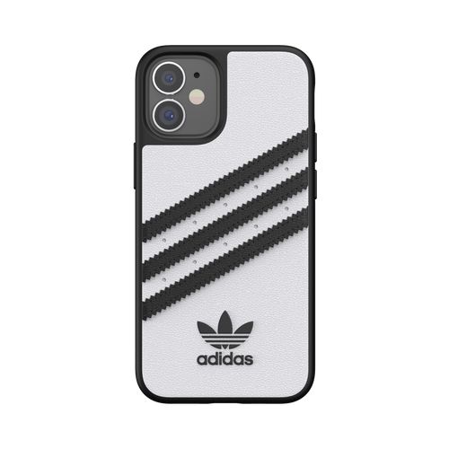 ADIDAS iPhone 12 Mini - Moulded Samba Case - White/Black
