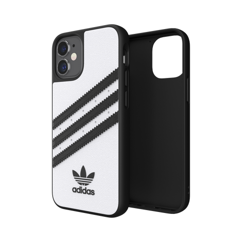 ADIDAS iPhone 12 Mini - Moulded Samba Case - White/Black