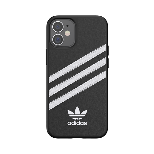 ADIDAS iPhone 12 Mini - Moulded Samba Case - Black/White