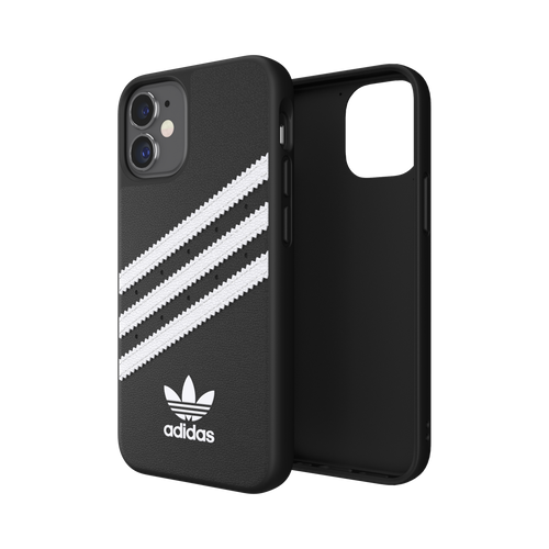 ADIDAS iPhone 12 Mini - Moulded Samba Case - Black/White