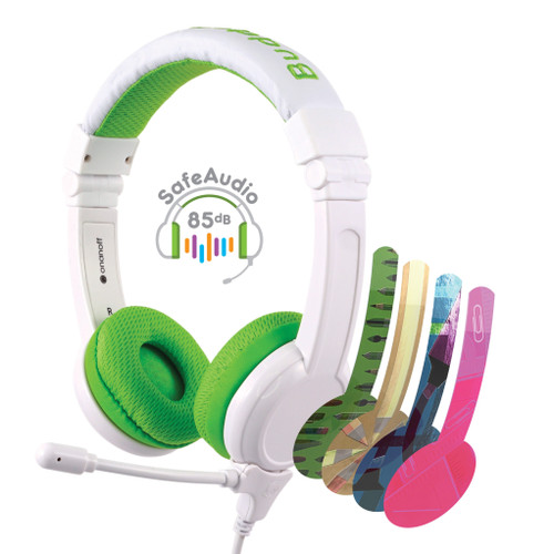 BUDDYPHONES School Plus Headphones - Green