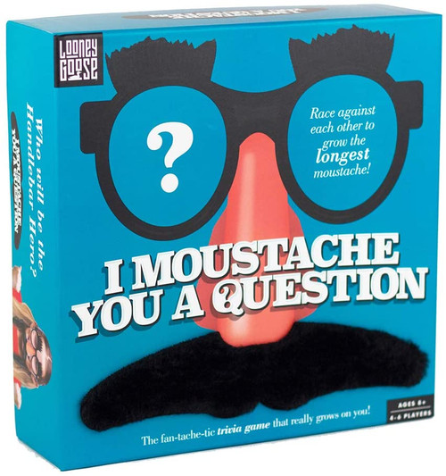 PROFESSOR PUZZLE I Moustache You a Question Party Game/Game of Trivia