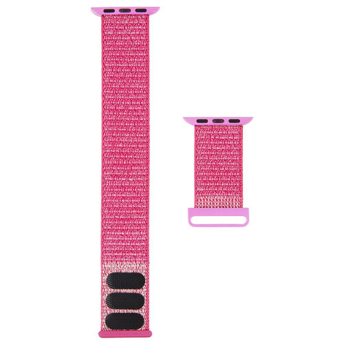 CASE-MATE 38-41mm Apple Watch Nylon Band for Series 1-8 & SE - Metallic Pink  (