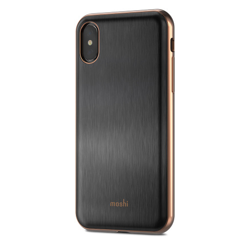 MOSHI iGlaze Imperial Black for iPhone XS/X