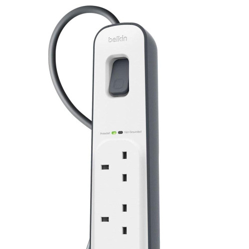 BELKIN 4 Way Surge Protection Strip - 2M BELKIN 4 Way Surge Protection Strip - 2M