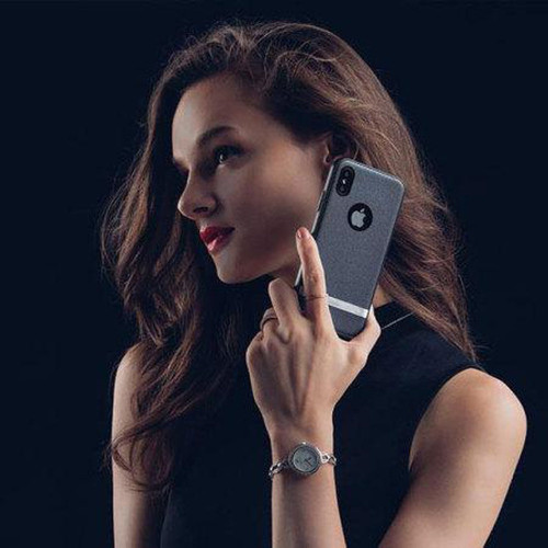 MOSHI Vesta Bahama Blue - for iPhone XS/X-Blue / Mobile Cases / New