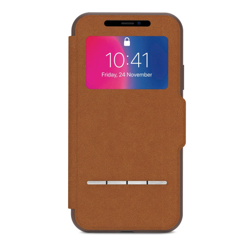 MOSHI Sensecover Caramel Brown - for iPhone XS/X-Brown / Mobile Cases / New