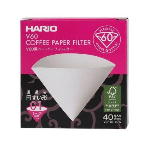 Hario - Paper Filters V60-01 - 40pcs