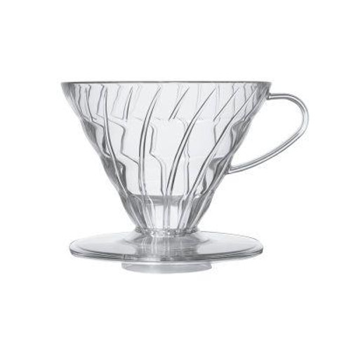 Hario - Plastic Coffee Dripper V60-02 - Clear