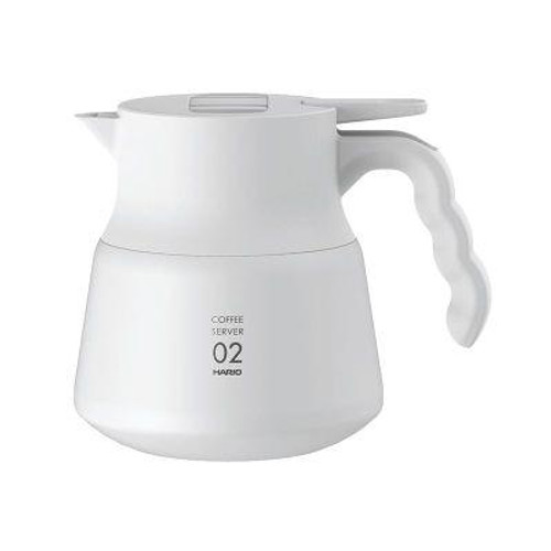 Hario - V60 Insulated Stainless Steel Server Plus 600ml - White