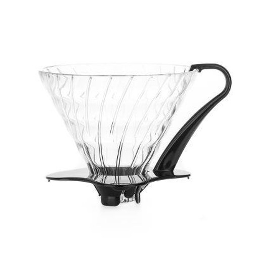 Hario - Glass Coffee Dripper V60-02 - Black