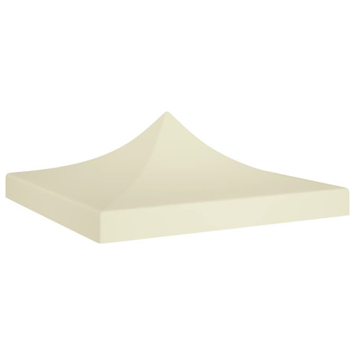 vidaXL Party Tent Roof 2x2 m Cream 270 g/m²