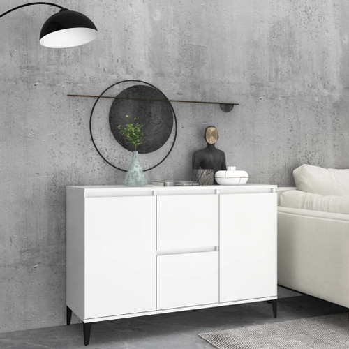 vidaXL Sideboard White 104x35x70 cm Engineered Wood