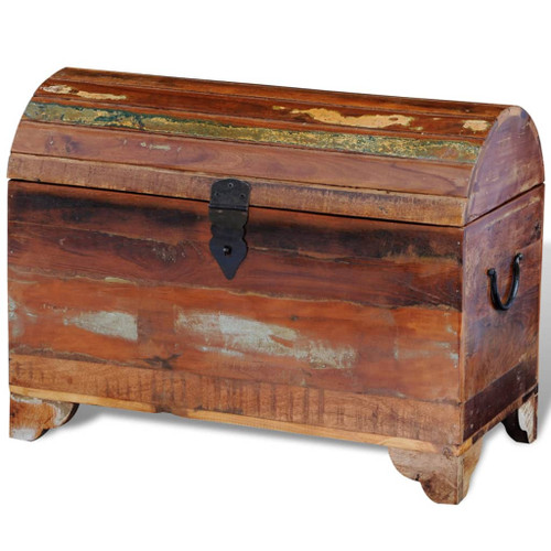 vidaXL Reclaimed Storage Chest Solid Wood