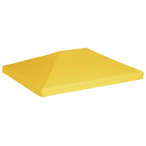 vidaXL Gazebo Top Cover 270 g/m² 4x3 m Yellow