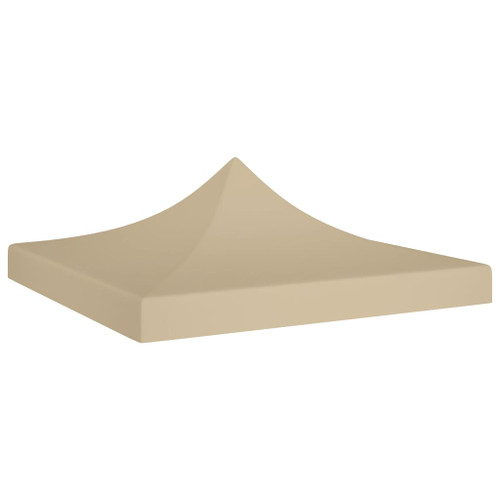 vidaXL Party Tent Roof 2x2 m Beige 270 g/m²