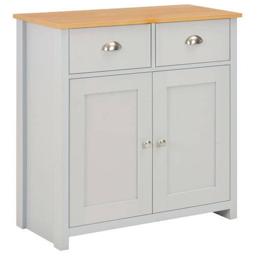 vidaXL Sideboard Grey 79x35x81 cm