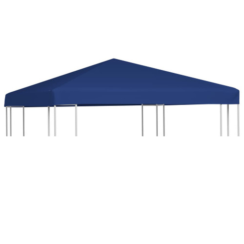 vidaXL Gazebo Top Cover 310 g/m² 3x3 m Blue