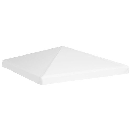 vidaXL Gazebo Top Cover 270 g/m² 3x3 m White